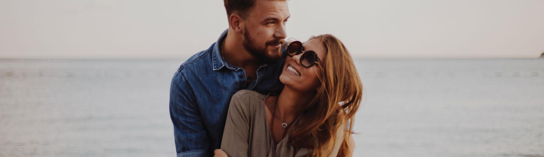 Couple on beach