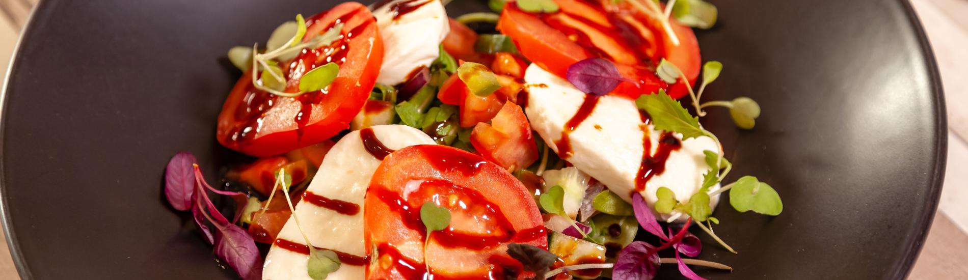 Salad dish at the Osborne Hotel, Torquay