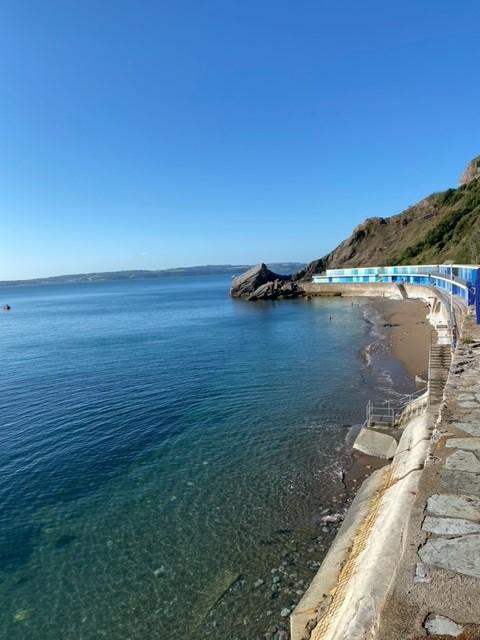 Seafront by the Osborne Hotel Torquay