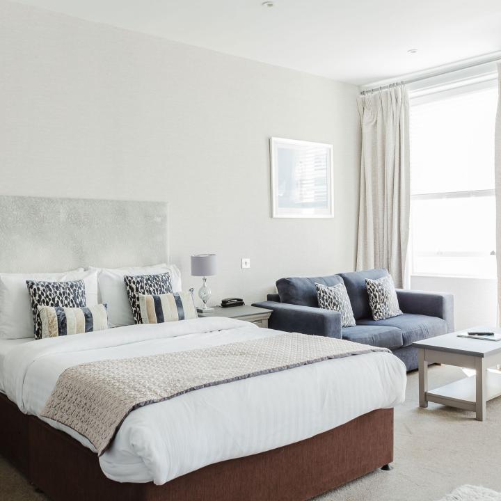 Sea View Junior Suite at the Osborne Hotel, Torquay